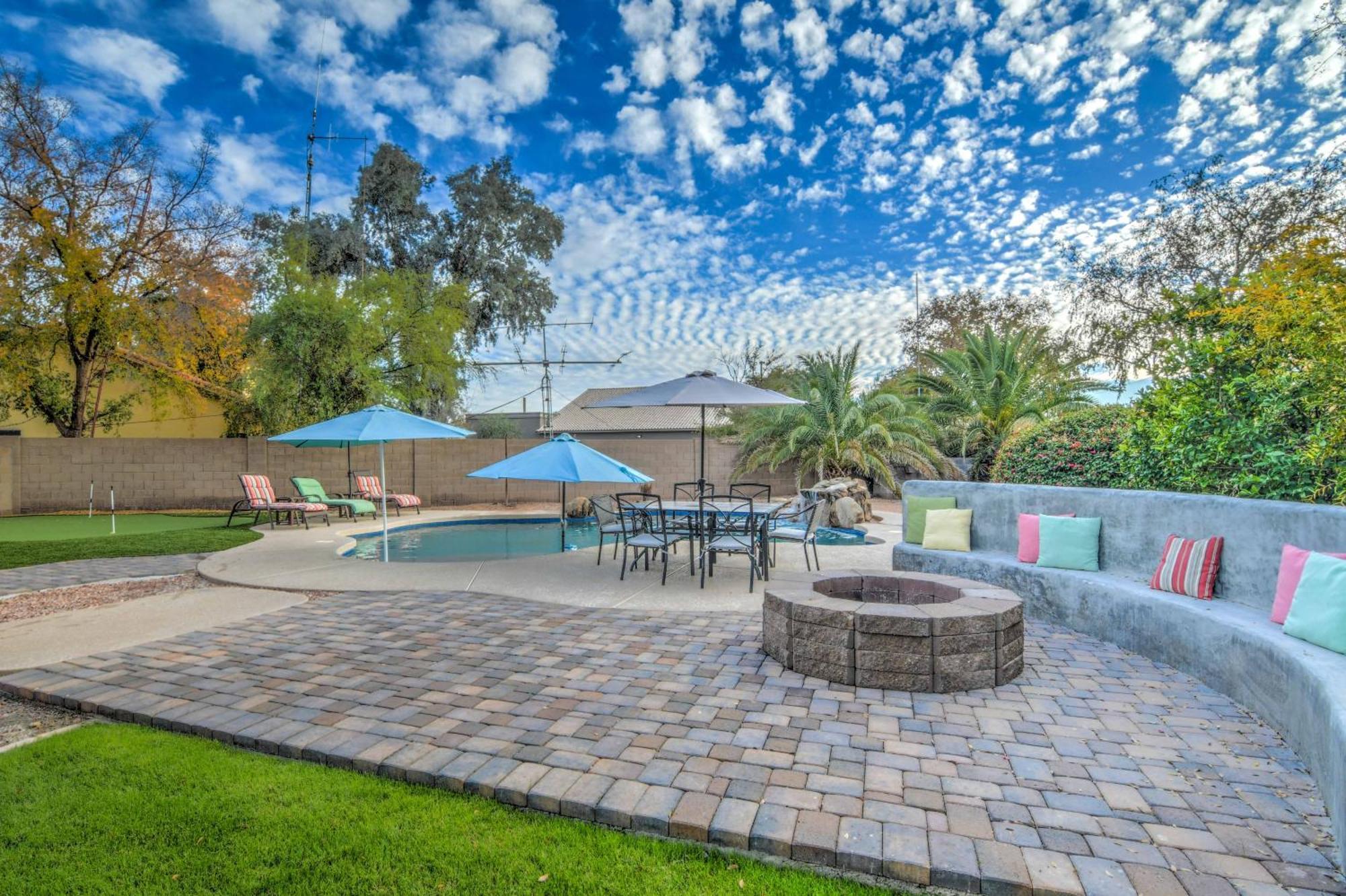 Route 66 Oasis In Downtown Gilbert With Heated Pool & Mini Golfヴィラ エクステリア 写真